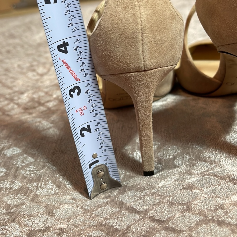 Jimmy Choo Suede Blush Pumps Size 36.5 - Picture 6 of 9